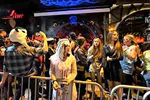 Halloween zombie bride costume, Central, 31 October 2018
