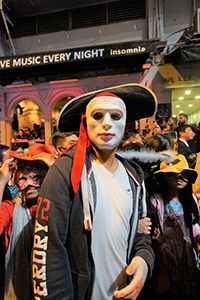 Halloween costume, Central, 31 October 2018