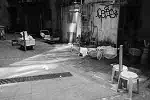 Laundry in an alleyway, Sheung Wan, 3 October 2018