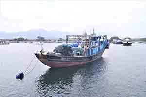 Fishing boat, Shuen Wan Typhoon Shelter, 20 October 2018