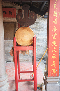 Drum in Hung Shing Temple, Yuen Long, 11 November 2018