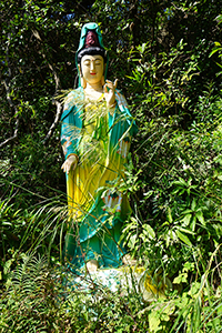 Religious sculpture in the grounds of Yim Hing Temple, Lantau, 18 November 2018