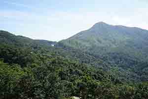 Mountain view from Yim Hing Temple, Lantau, 18 November 2018