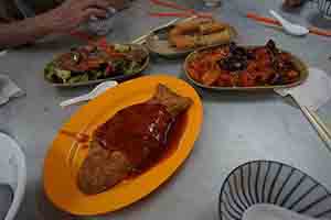 Lunch at Ling Yan Monastery, Lantau, 18 November 2018