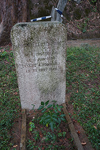 Gravestone, Hong Kong Cemetery, Happy Valley, 25 November 2018