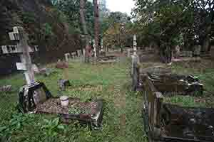Gravestones, Hong Kong Cemetery, Happy Valley, 25 November 2018