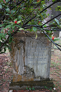 Gravestone, Hong Kong Cemetery, Happy Valley, 25 November 2018