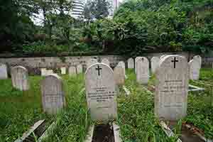Gravestones, Hong Kong Cemetery, Happy Valley, 25 November 2018