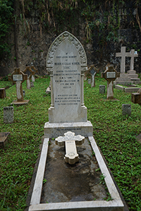 Gravestone, Hong Kong Cemetery, Happy Valley, 25 November 2018