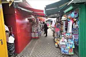Stalls outside Kam Sheung Road Station, Kam Tin, 4 November 2018