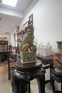 Antiques shop, Sheung Wan, 11 December 2018