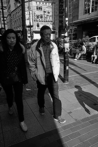 People on the street, Sheung Wan, 17 December 2018