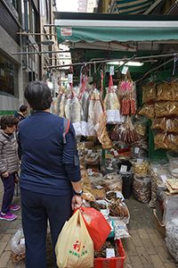 Dried goods for sale, Sai Ying Pun, 6 January 2019