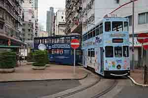 Trams, Shau Kei Wan, 31 January 2019