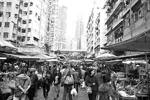 Street market, Shau Kei Wan, 31 January 2019