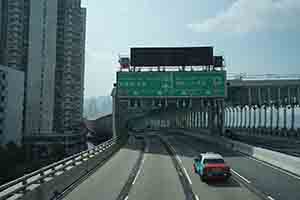 View of Island Eastern Corridor, Hong Kong Island, 31 January 2019