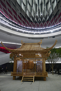 Inside the Xiqu Centre, West Kowloon Cultural District, 20 January 2019