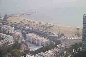 Repulse Bay beach from above, 27 January 2019