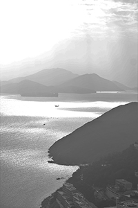 Lamma Island, viewed from above Deep Water Bay, 27 January 2019
