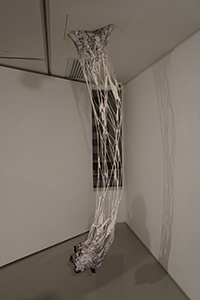 Sculpture by Ling Pui Sze in the 'Ólafsfjörður' exhibition, Sansiao Gallery, Central, 18 July 2019