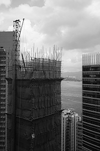 Building under construction, Ko Shing Street, Sheung Wan, 24 July 2019