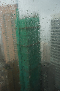 Rainy weather, Sheung Wan, 31 July 2019