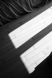 Light and shadow in a domestic interior, Sheung Wan, 24 October 2019