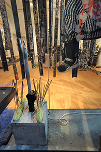 Exhibition opening of Frog King (Kwok Mang Ho), Chancery Lane Gallery, Central, 8 November 2019