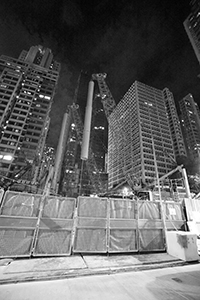 Construction site, Wanchai, 8 December 2019