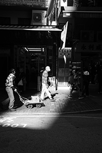 Light on Wing Lok Street, Sheung Wan, 7 December 2019