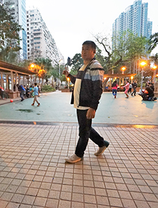 Scene in a playground, Yau Ma Tei, Kowloon, 26 December 2019