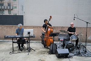 Jazz performance, Osage, Kwun Tong, 5 July 2019