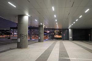 Entrance to the Legislative Council, in the aftermath of the July 1 unrest, Admiralty, 6 July 2019