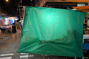 Temple Street night market, Yau Ma Tei, 7 July 2019