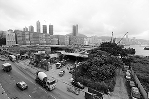 Recycling station on Cha Kwo Ling Road, Yau Tong, 12 July 2019