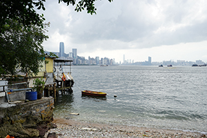 View of Hong Kong Island from Lei Yue Mun, 12 July 2019