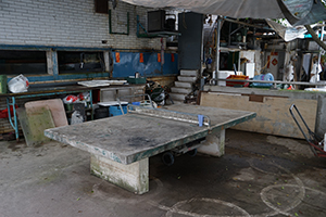 Table tennis table, Lei Yue Mun, 12 July 2019