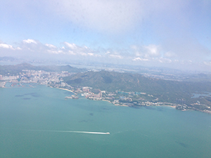 New Territories viewed from above, 6 September 2019