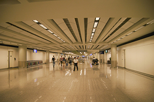 Arrivals, Hong Kong International Airport, 14 September 2019