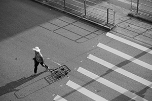 Street scene, Kwai Chung, 18 October 2019