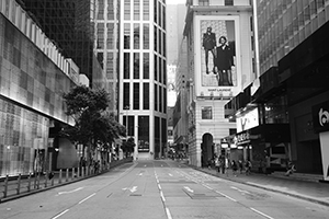 Pedder Street, Central, 1 October 2019