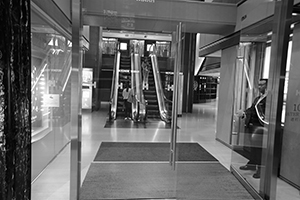 Entrance to the Prince's Building, Chater Road, Central, 14 October 2019