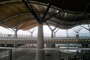 The Hong Kong - Zhuhai - Macau Bridge Port building,  Chek Lap Kok, 20 November 2019