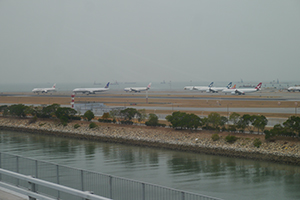 Airplanes, Hong Kong International Airport, Chek Lap Kok, 20 November 2019