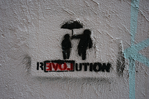 Graffiti on a wall, Shing Wong Street, Hong Kong Island, 28 December 2019