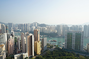 Aberdeen Harbour and Ap Lei Chau, 1 December 2019