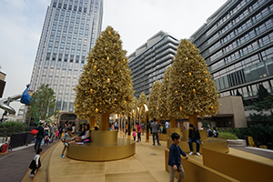 Christmas-themed installation, K11 Musea, Tsim Sha Tsui, 22 December 2019