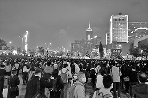 Rally in support of Spark Alliance, Edinburgh Place, Central, 23 December 2019