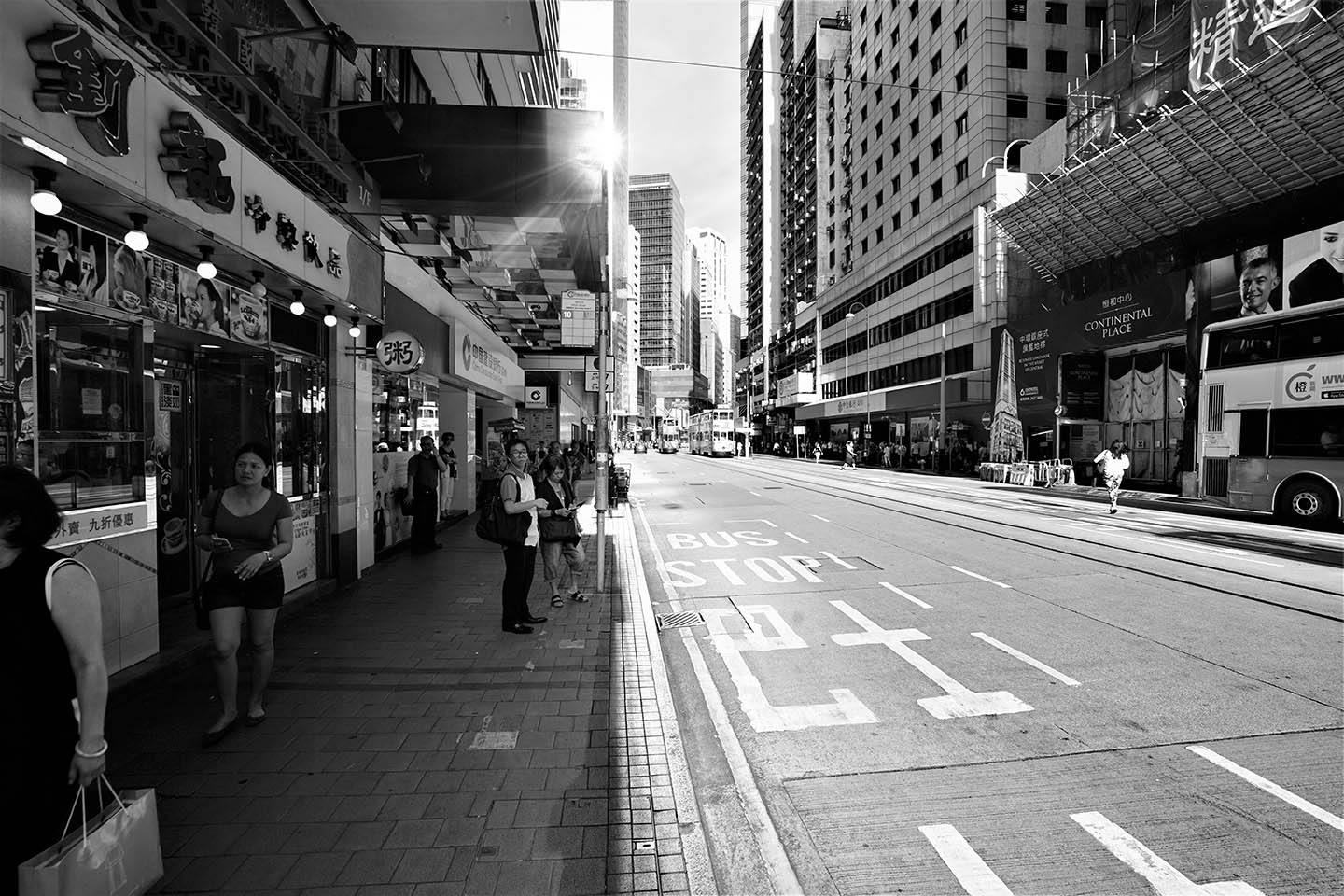 Street view, Des Voeux Road Central, Sheung Wan, 18 June 2015 | Hong ...