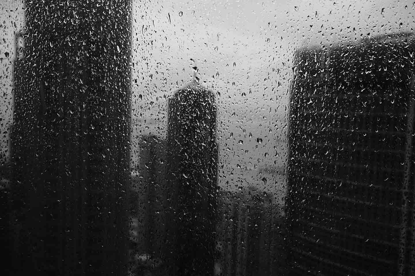 View through a window in rainy weather, Sheung Wan, 18 June 2017 | Hong ...